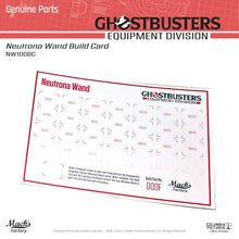 Load image into Gallery viewer, NW100BC - Neutrona Wand Build Card