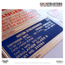Load image into Gallery viewer, RP102 - Proton Pack Labels Kit