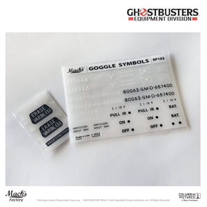 RP103 - Dry Transfer Decals - Ecto Goggles