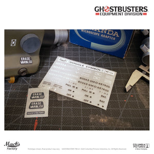 RP103 - Dry Transfer Decals - Ecto Goggles
